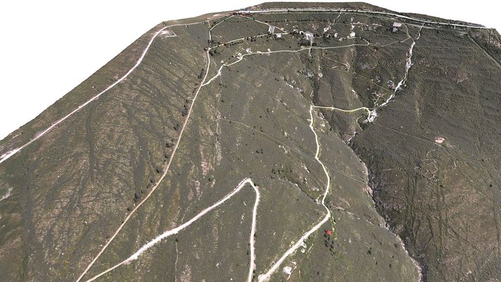 Petrified Forest Park Bali-Alonia, Greece 3D Model