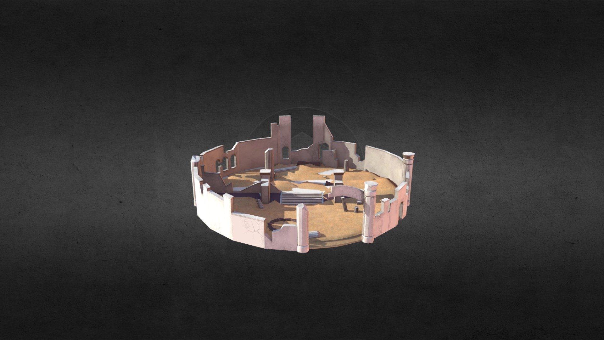 Desert Map - 3D model by Hoang Dai Ngoc (@zeyn0111) [bd1f780] - Sketchfab