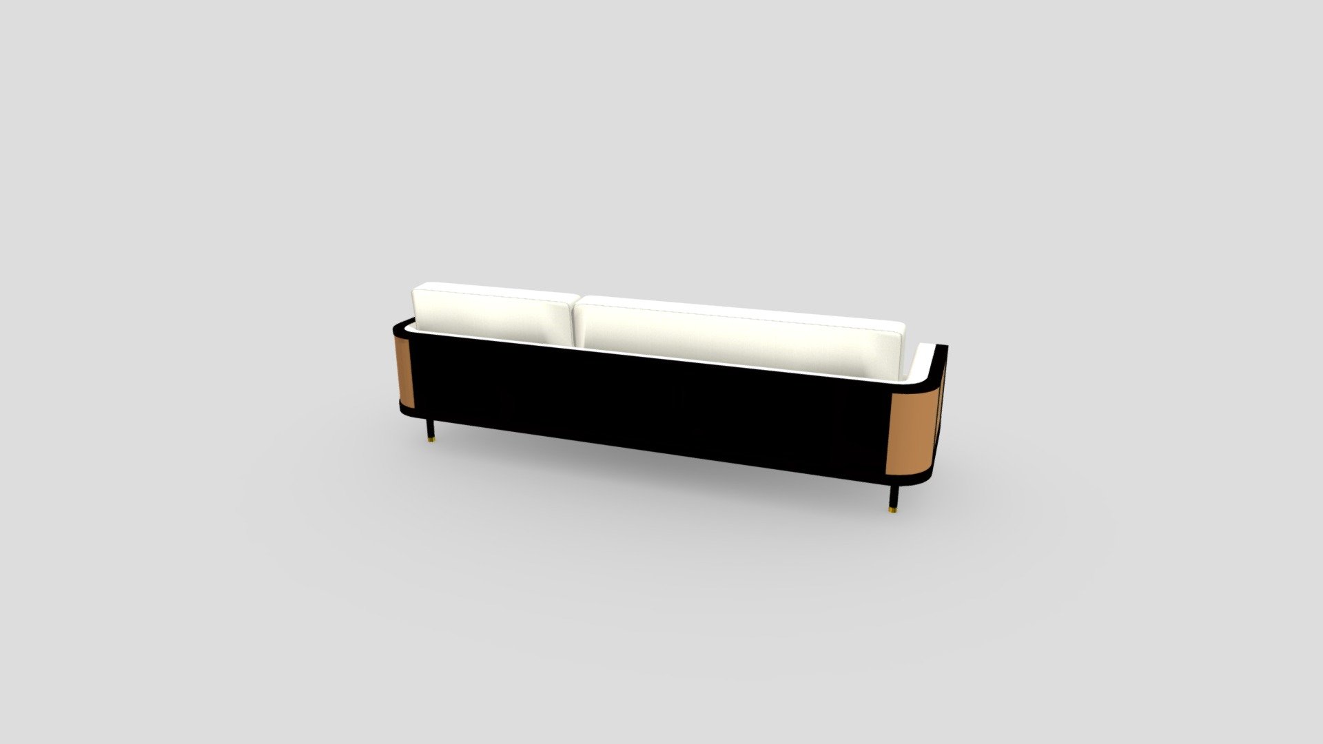 Santai Series Triple Seat 3D model by LokaLocal (lokalocal2