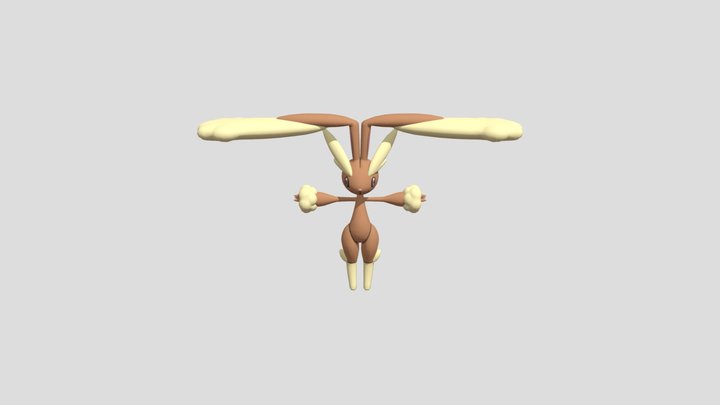 Lopunny 3D Model