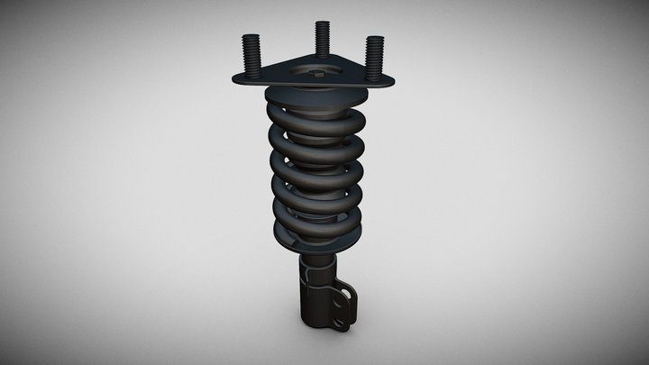 MACHPERSON SUSPENSION (STRUD) 3D Model
