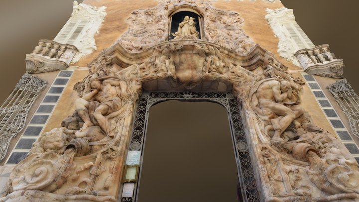 Portal barroco / Baroque portal 3D Model