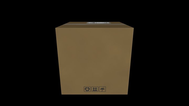 Shipping Box Supreme! 3D Model