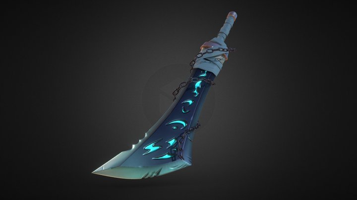 Sword Of the Dragonslayer 3D Model