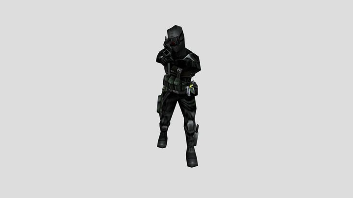 Half-life Black-ops 3D Model