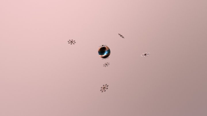 Future Human Spacestation [FHS] - Study Project 3D Model