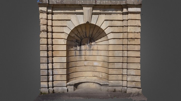 Bowes Museum Love Seat 3D Model