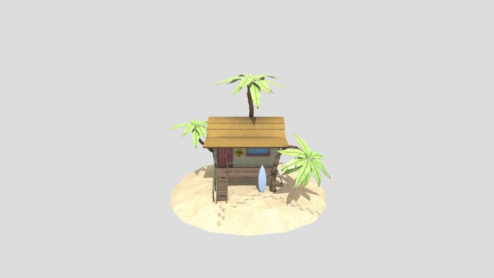 TreeHouse 3D Model