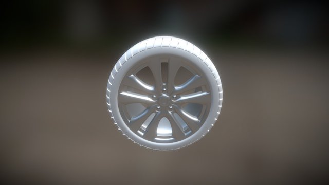 Wheel 3D Model