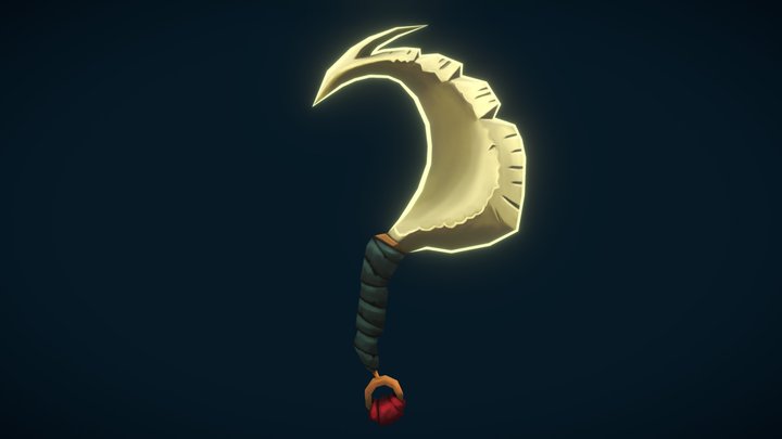 hook dagger doodad 3D Model