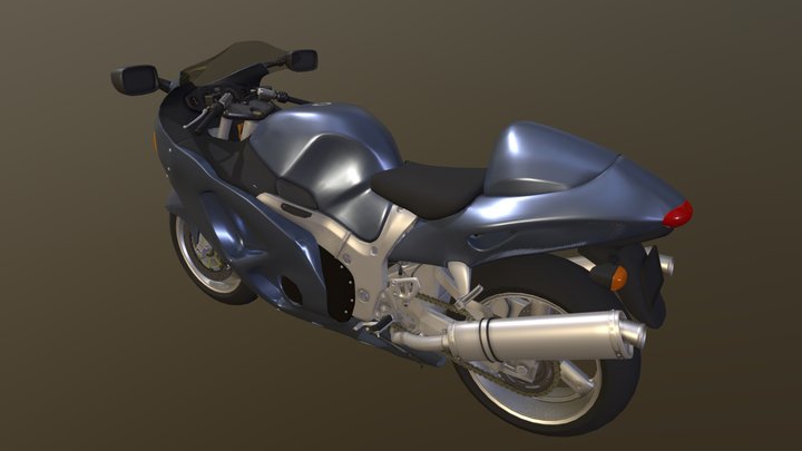 Suzuki GSX-R 1000 3D Model