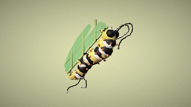 Caterpillar! 3D Model