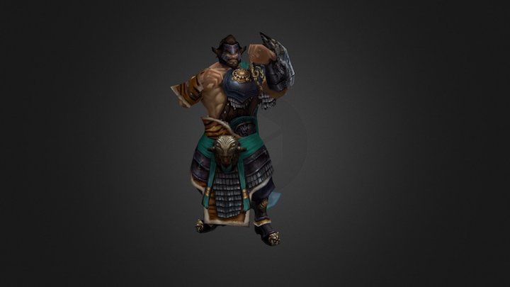 Derecha 3D Model