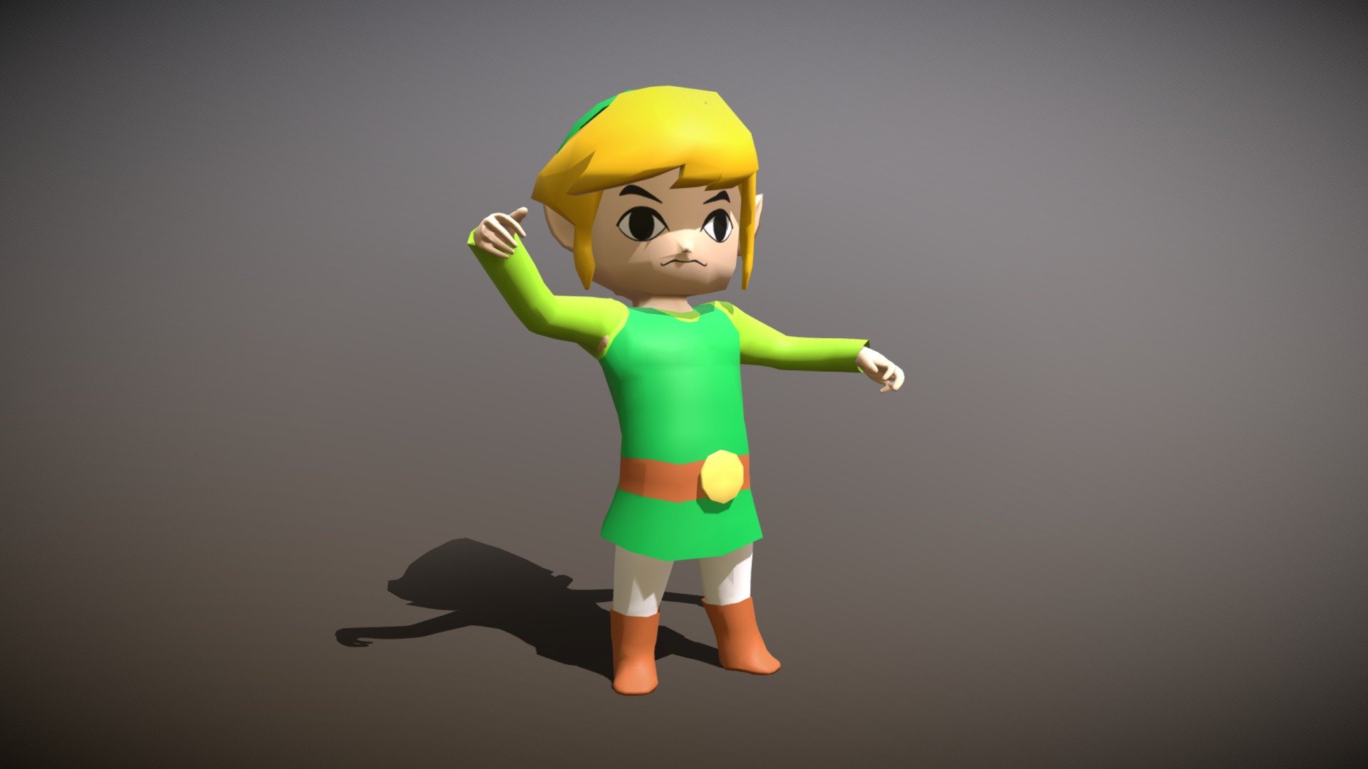 Toon Link 3D - 3D model by owenescobedo [bd2a214] - Sketchfab