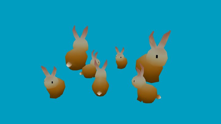 Rabbit 3D Model