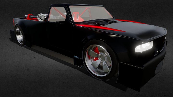 pickup_truck 3D Model