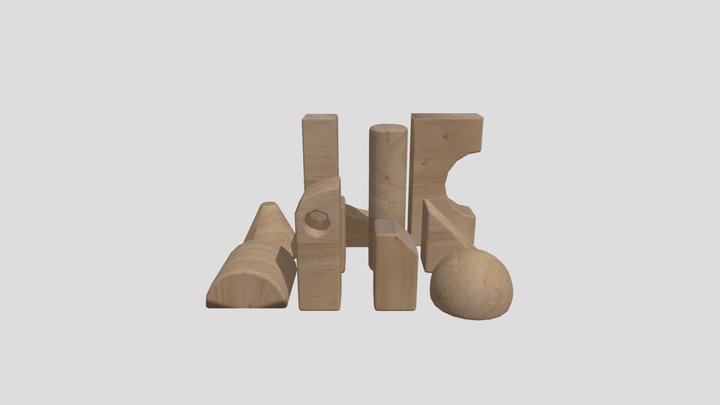 Final Unit Block Set 3D Model