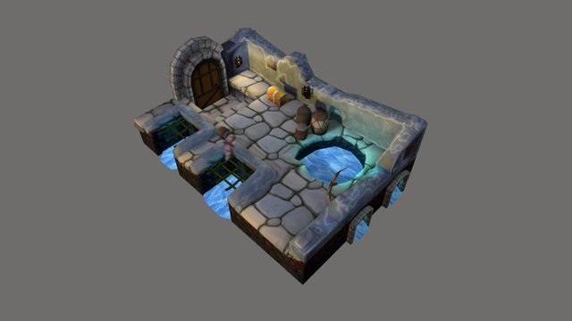Dungeon 3D Model