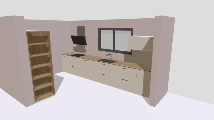 Delphine et Adrien 2022 -11 -13 Cuisine 3D Model
