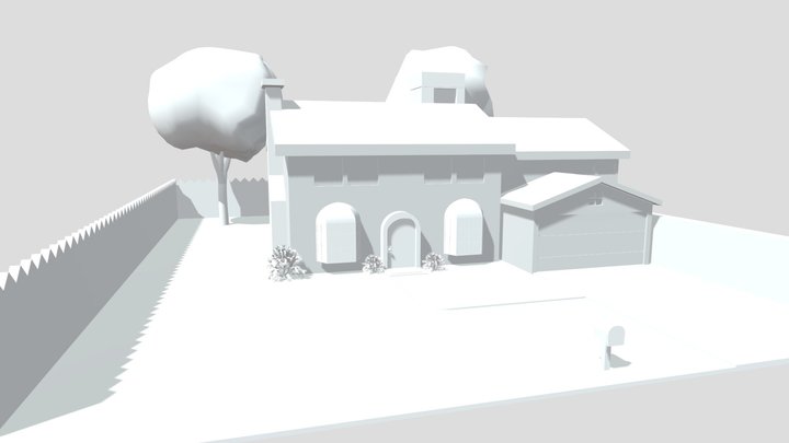 The Simpsons House 3D Model