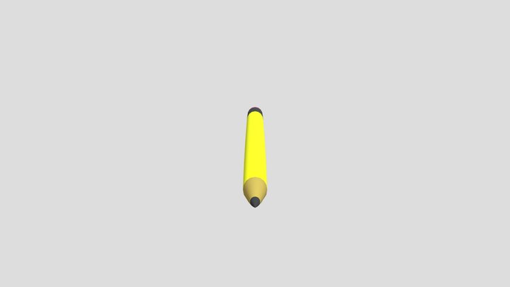 Gorilla tag Fangame Pencil (FREE) 3D Model