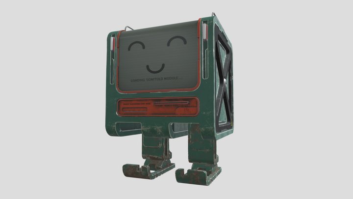 Elearning Ebot 3D Model