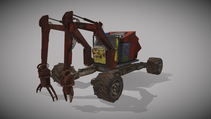 SOS Rescue Machine 3D Model