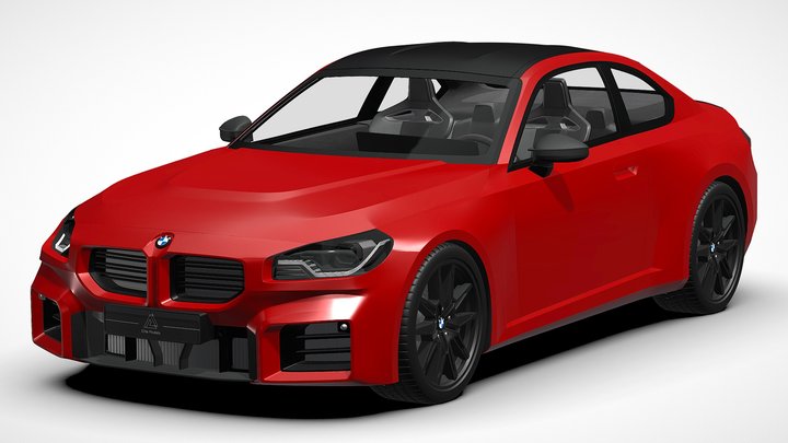 BMW M2 2022 3D Model
