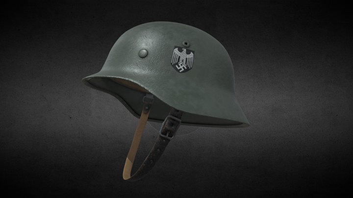 Stahlhelm M35 3D Model