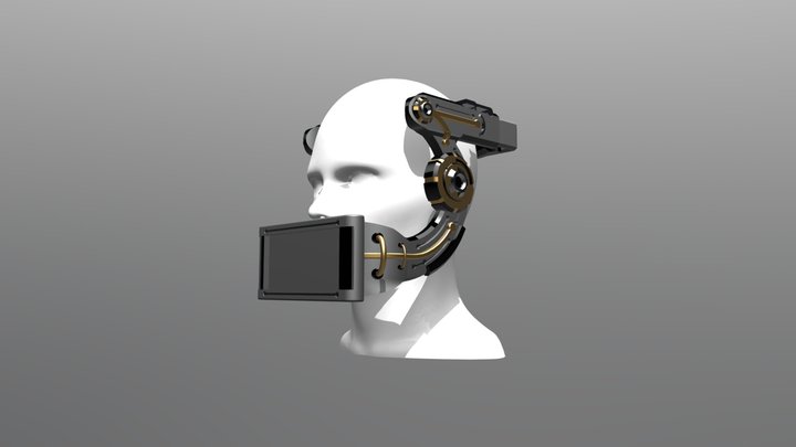 #appy (Hashtag Happy) apparatus 3D Model
