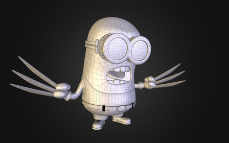 Wolver-Minion Base 3D Model