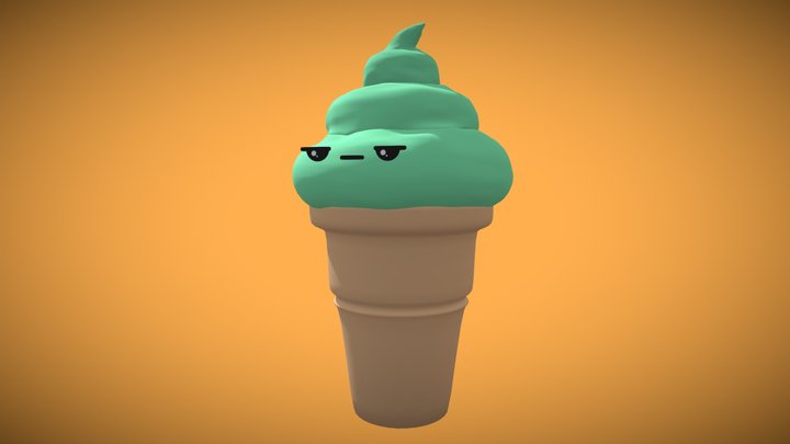 Ice Cream 🍦 3D Model