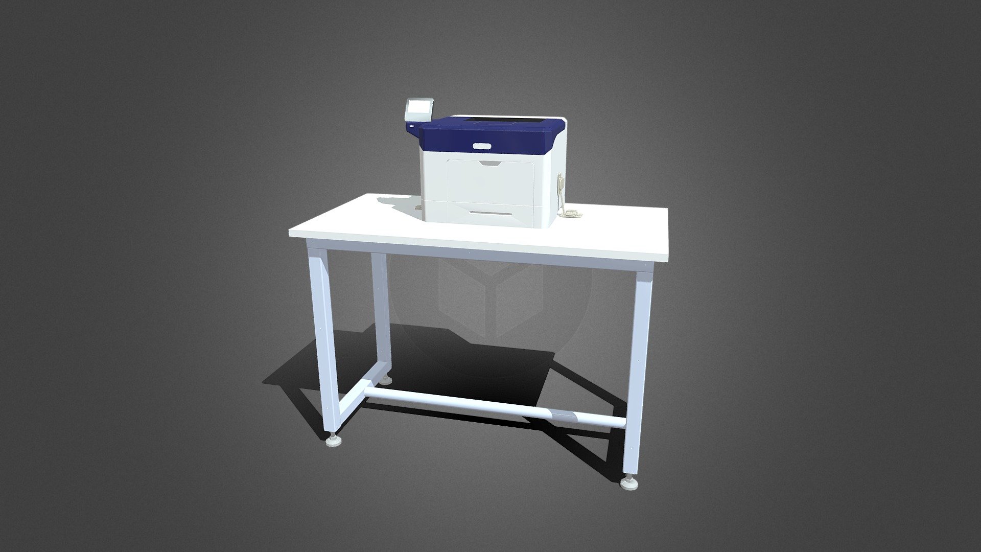 Tabletop Equipment (201) Max 200 Lbs Printer 3D model by SAFET