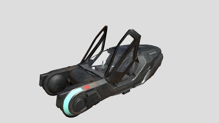 Spinner from Bladerunner 2049 3D Model