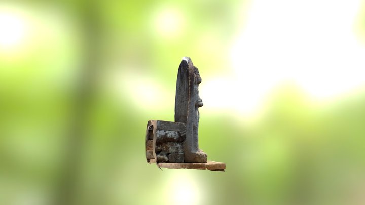 Arca Dewi DurgaMahesasuramardhini 3D Model
