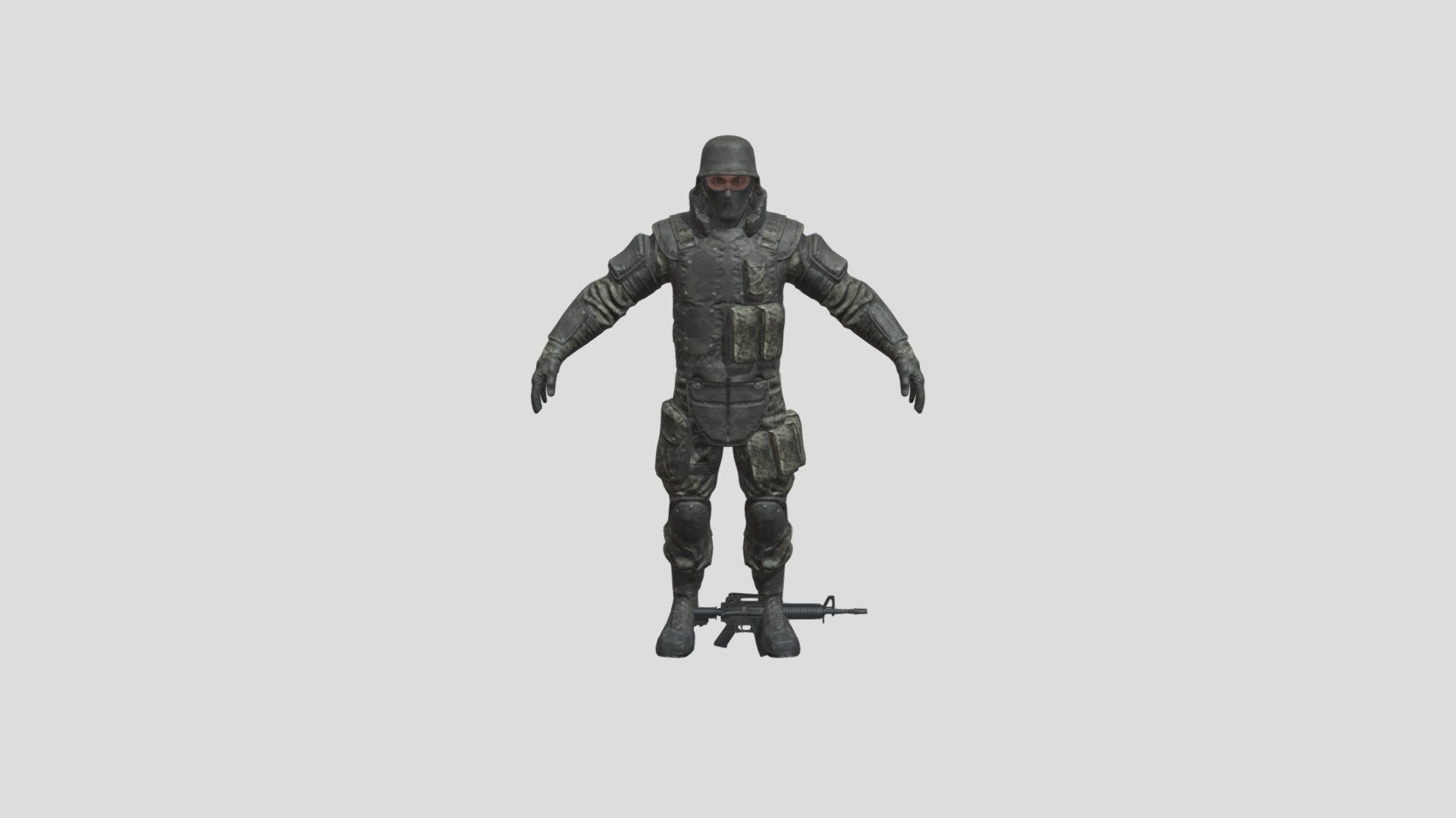 Solider Walk - Download Free 3D model by sunautoind.2000 [bd34fc1 ...