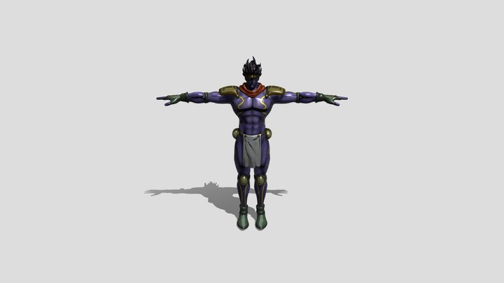 Star Platinum 3D Model
