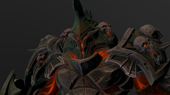Wrath - Darksiders 3 - Rigged 3D Model