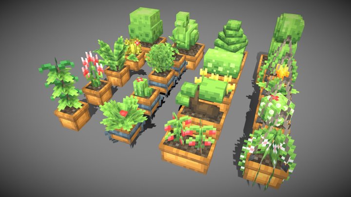 plant pot 3D Model