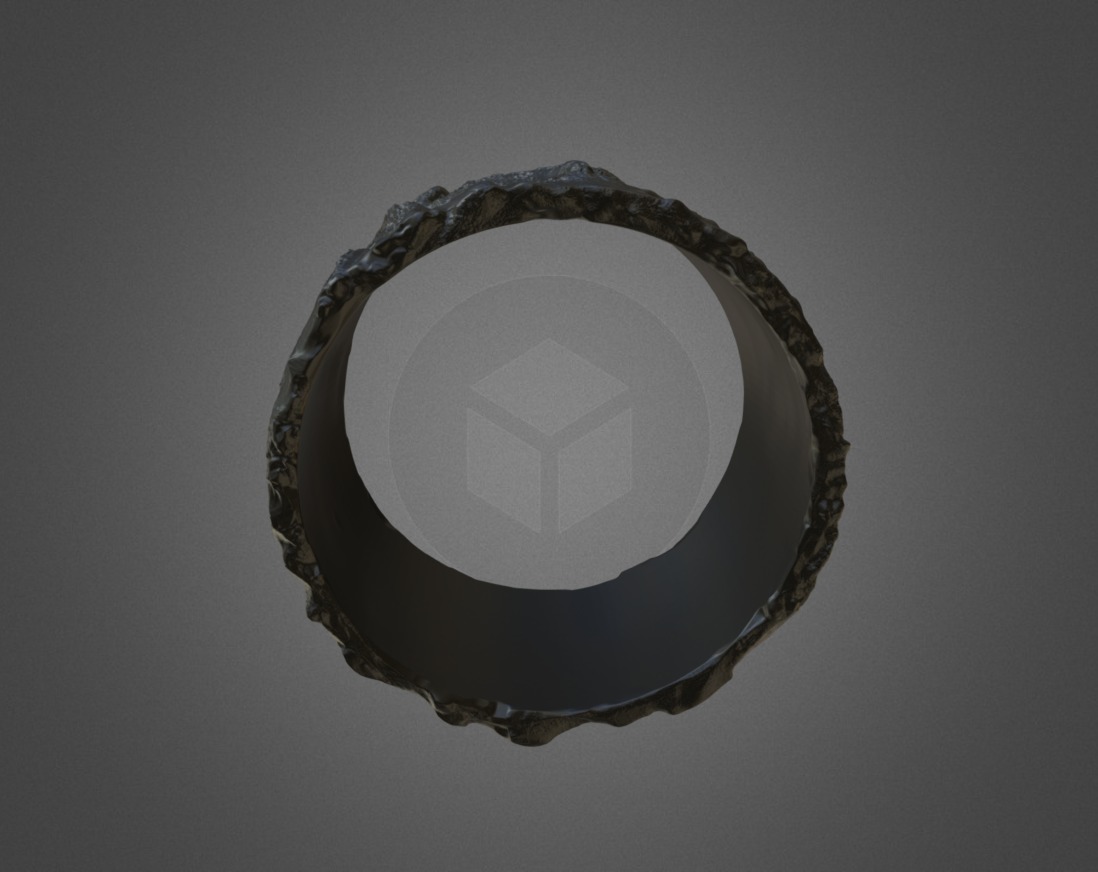 Sand Ring - 3D model by Vadim Mykytiuk (@pmsoftstudio) [bd35d00 ...