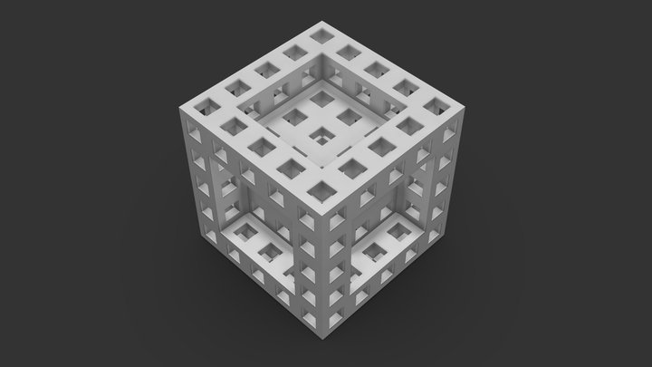 Recursive Cube - 3D print 3D Model
