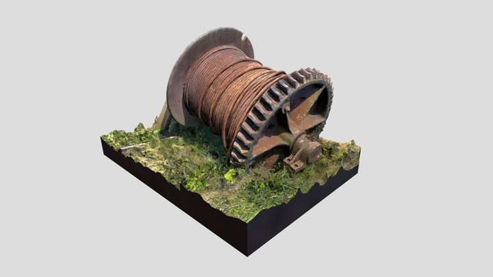 Coil Of Train Wire 3D Model