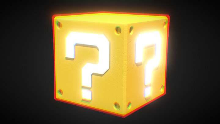 Mystery Block 3D Model