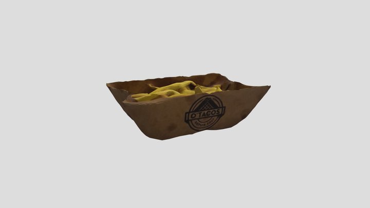 O'Tacos Fries 3D Model