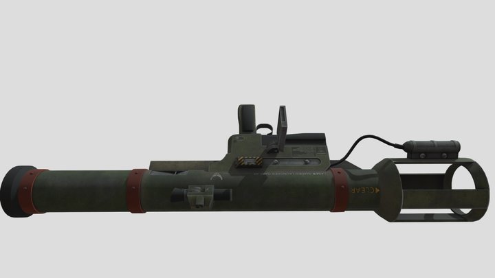 Rocket Launcher 3D Model