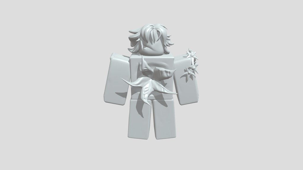 Blocky Roblox floral avatar