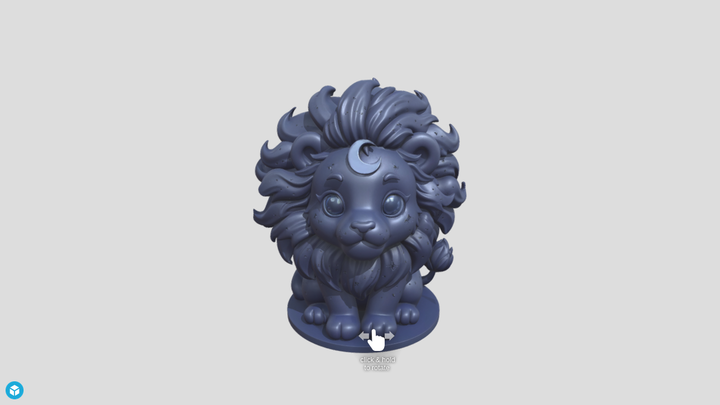 Starry Chibi Lion Tripo AI vs Meshy vs SupaVoxel