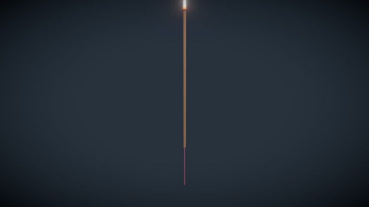 Incense 3D Model