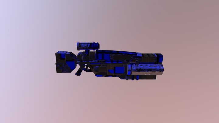 Sci fi gun - Ilias 3D Model