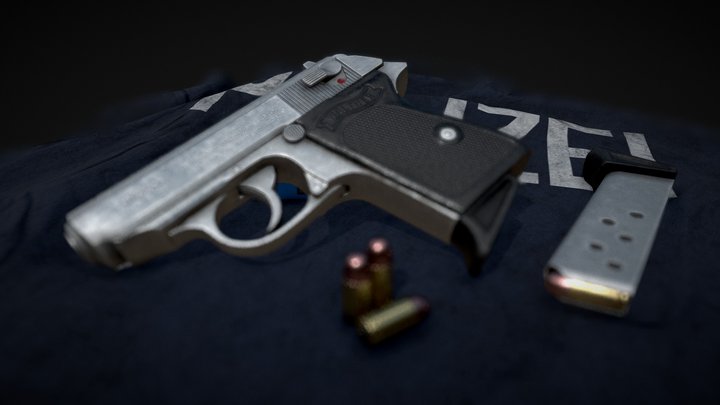 Interarms Walther PPK 3D Model